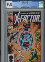 Load image into Gallery viewer, X-Factor #6 CGC 9.4 1st Apocalypse
