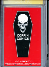 Load image into Gallery viewer, Lady Death:  Nightmare Symphony #1 CGC 9.8 Metal Edition signed by Jamie Tyndall
