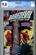Load image into Gallery viewer, Daredevil #270 CGC 9.8 1st Blackheart
