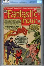 Load image into Gallery viewer, Fantastic Four #6 CGC 4.0 1st Marvel Villain Team-up
