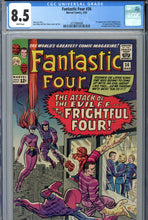 Load image into Gallery viewer, Fantastic Four #36 CGC 8.5 WP 1st Medusa
