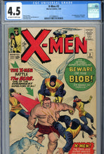 Load image into Gallery viewer, X-Men #3 CGC 4.5 1st Blob
