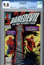 Load image into Gallery viewer, Daredevil #270 CGC 9.8 1st Blackheart
