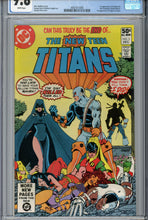 Load image into Gallery viewer, The New Teen Titans #2 CGC 9.8 1st Deathstroke
