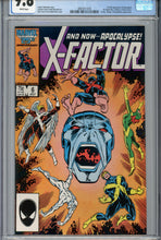 Load image into Gallery viewer, X-Factor #6 CGC 9.8 1st Apocalypse
