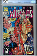 Load image into Gallery viewer, New Mutants #98 CGC 9.4 1st Deadpool
