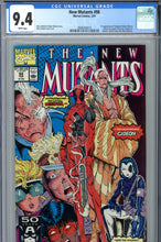 Load image into Gallery viewer, New Mutants #98 CGC 9.4 1st Deadpool
